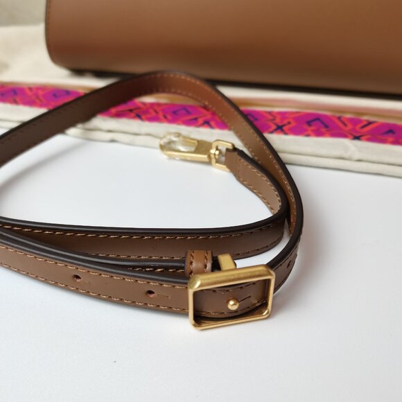 Tory Burch Eleanor Spazzolato Satchel Bag - Picture 6 of 13